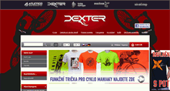 Desktop Screenshot of dexter.cz