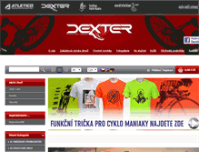 Tablet Screenshot of dexter.cz