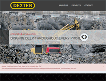 Tablet Screenshot of dexter.ca