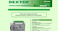 Desktop Screenshot of dexter.ind.br